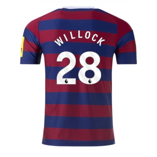 Fotbalové Dres Newcastle United Joe Willock #28 Venkovní 2024-25 Krátký Rukáv